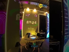 P3.91 3840Hz Außenvermietung LED-Display Vollfarbbildschirm Kurvenschrank 500x500mm