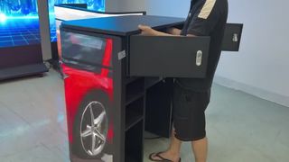 kreative AVOE LED-Videowand DJ-Kabine LED-Videobildschirm