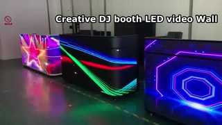 Kreative LED-Videowand-DJ-Booth-Anzeige