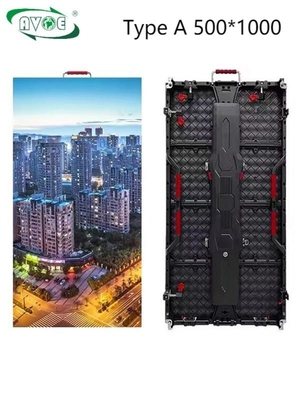Type A Stage Rental LED Display P2.976 Cabinet 500x500 / 500x1000mm 5000nits 3840Hz
