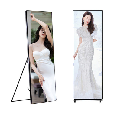 Ultra Wide P2.5 LED Poster Screen For Church Worship Remote Control WiFi USB 4G/5G