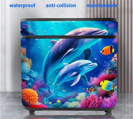 DJ Booth Front LED Videodesk mit GOB LED Display Flight Case Pack P1.86 P2 P2.5